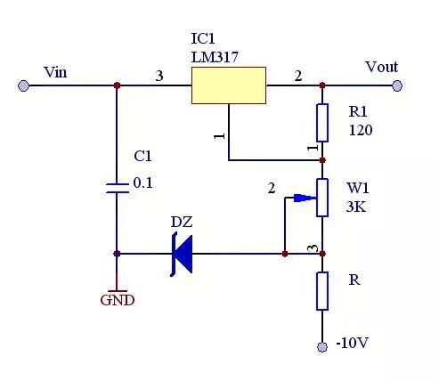 集成直流穩壓電源設計報告 基于LM317三端可調穩壓集成電路的應用電路探析
